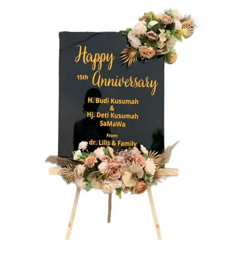 Papan Bunga Akrilik Karang Asam Ulu