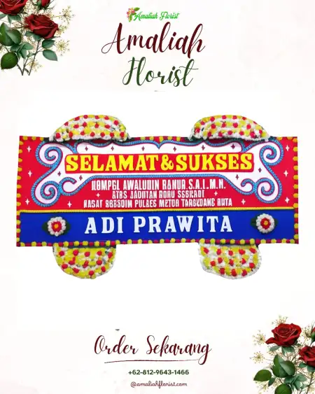 Papan Bunga Ucapan Selamat Karang Asam Ulu