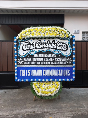 Papan Bunga Duka di Karang Asam Ulu
